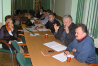Zdjęcie przedstawia gr. 1 podczas wykładów - Kościerzyn - 14.11.2014 r.
