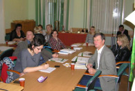 Zdjęcie przedstawia gr. 2 podczas wykładów - Kościerzyn - 14.11.2014 r.